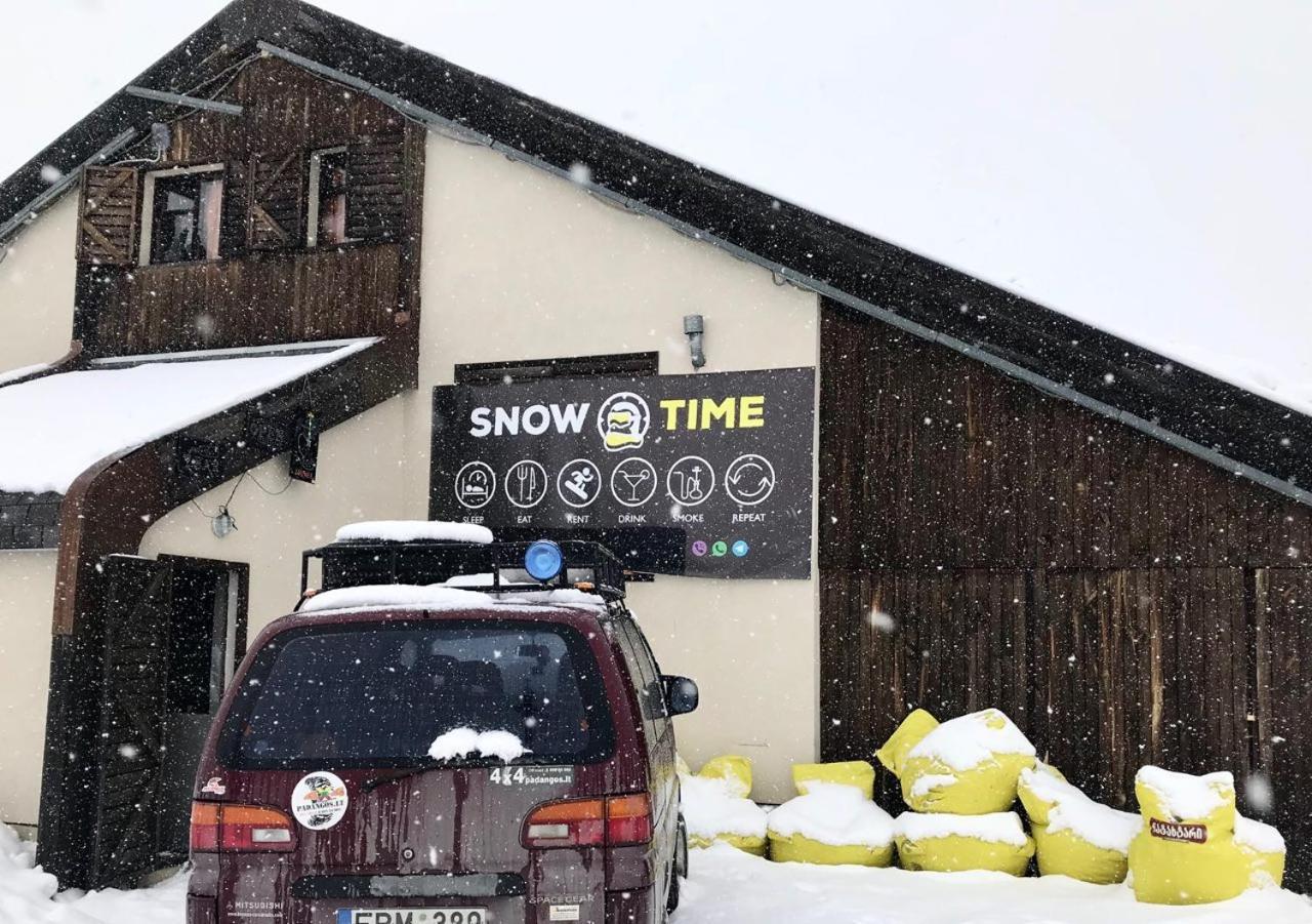 Snow Time Cottage Gudauri Exteriér fotografie